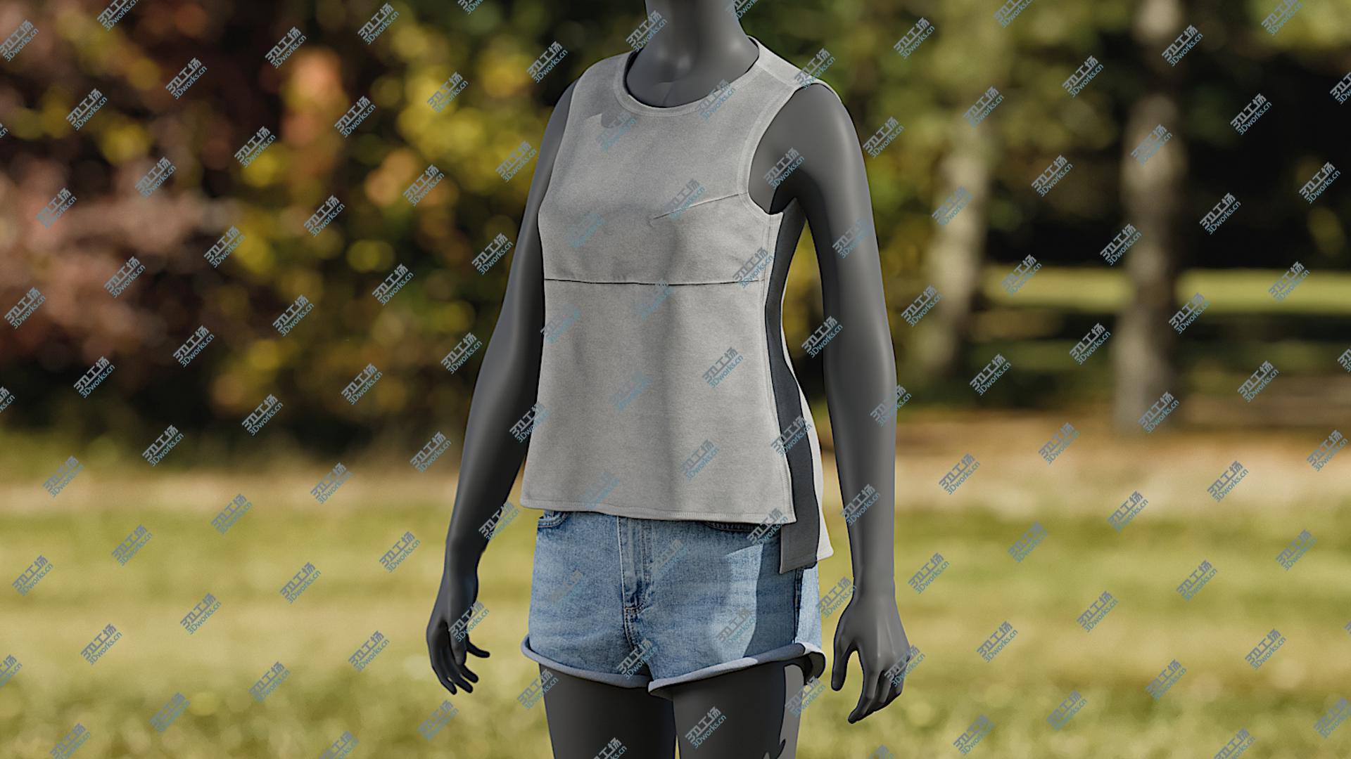 images/goods_img/20210319/3D Women's Jean Shorts with Tshirt/1.jpg